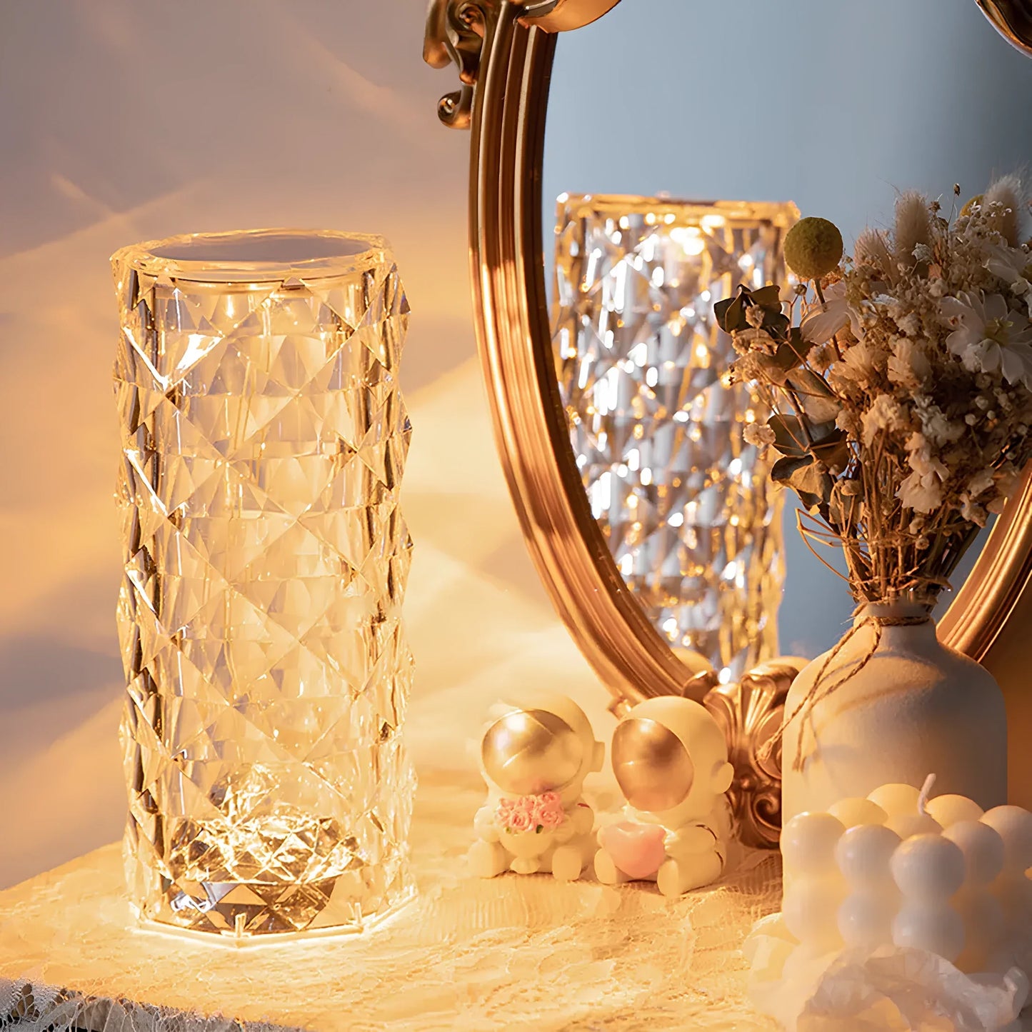 Stylish Colour Changing LED Table Lamp with Remote