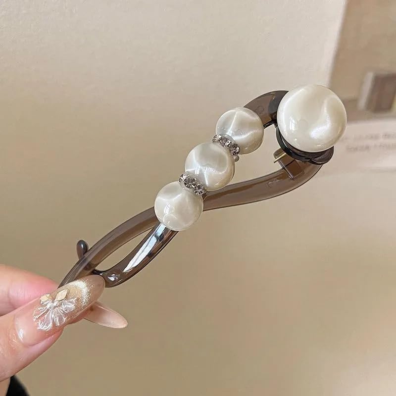Beautiful Rose Gold Hair Twist Clip