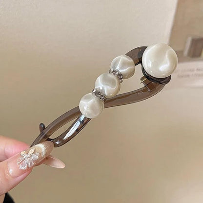Beautiful Rose Gold Hair Twist Clip