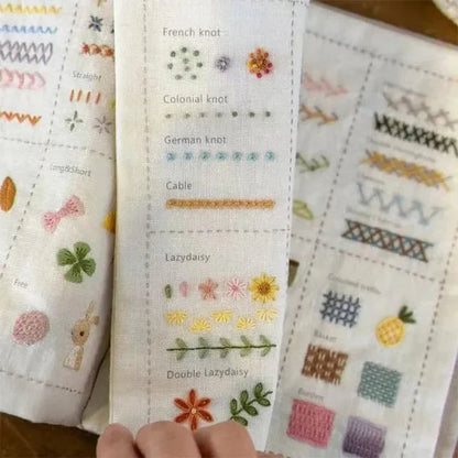 Easy Embroidery Kit for Relaxation and Art