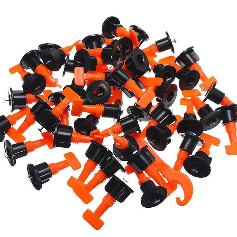 Premium Adjustable Tile Leveling Kit 50 Piece Set - Fesara