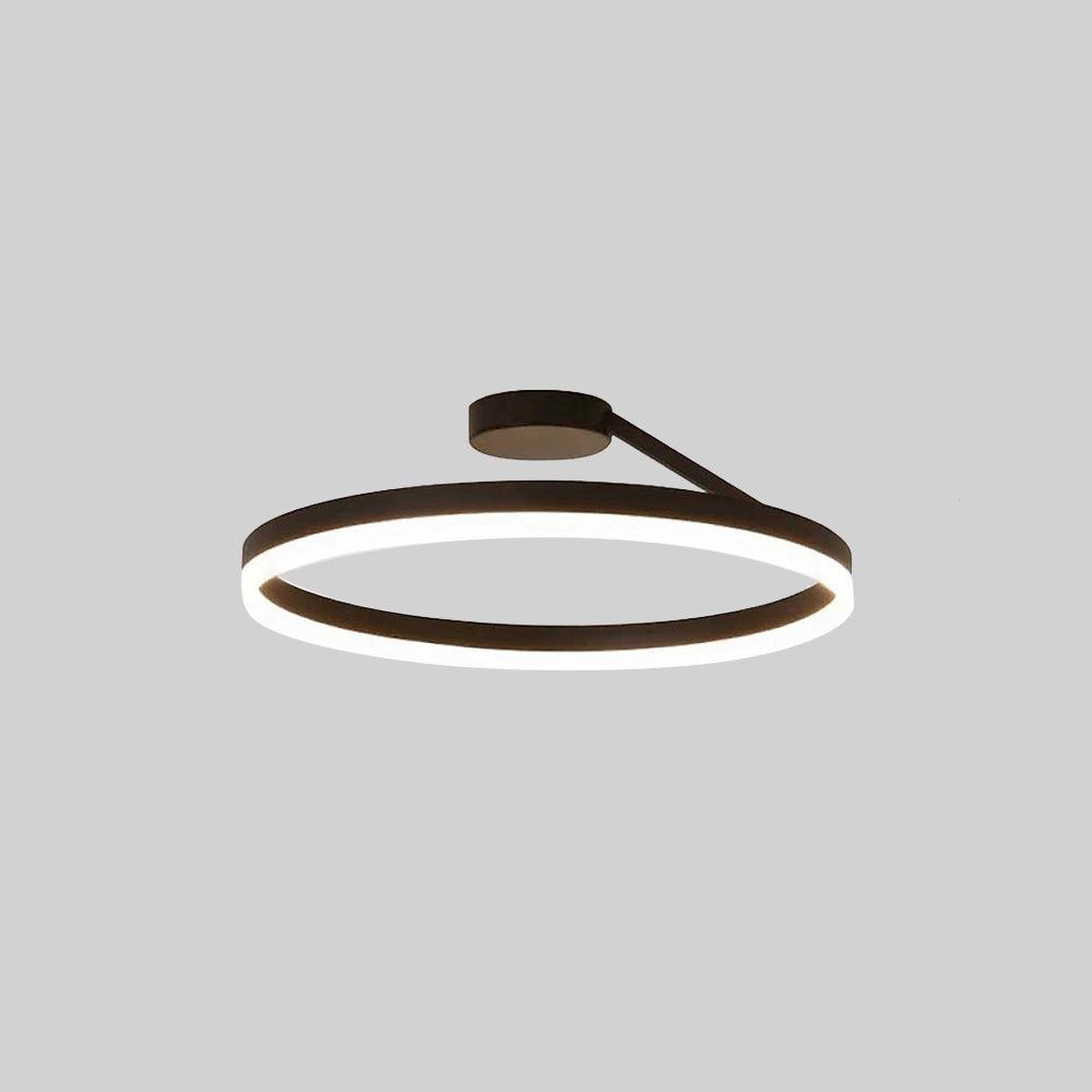 Elegant Gold LED Ceiling Lamp