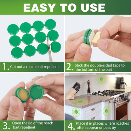 Non-Toxic Home Roach Killer Bait Discs