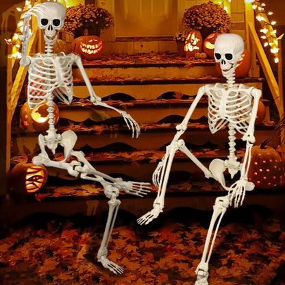 Giant 5.5ft Halloween Skeleton Yard Decor Figure