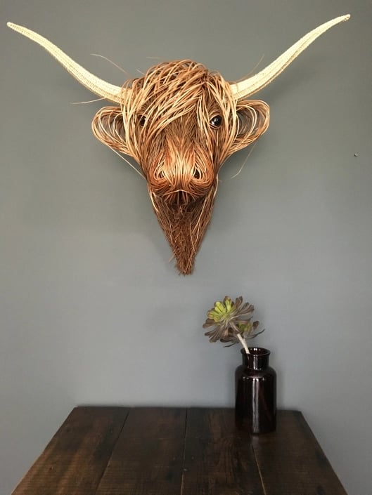 Rustic Farm Cow Wall Art Decor