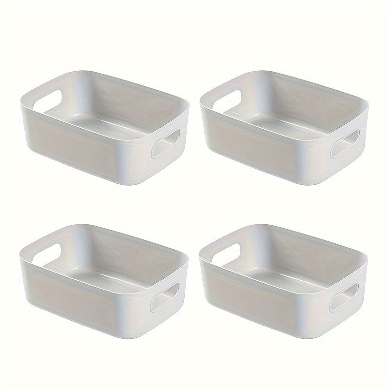Practical 4-Piece Home Storage Basket Set - Fesara