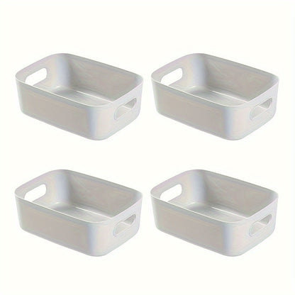 Practical 4-Piece Home Storage Basket Set - Fesara