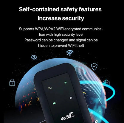 Compact 4G LTE WiFi Hotspot – Fast Mobile Internet On The Go