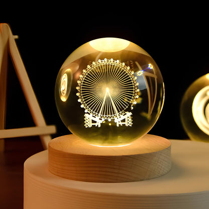 Glowing Solar System LED Light Display