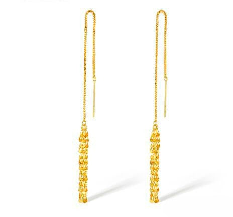 Fesara | Pretty Beaded Drop Earrings - Fesara