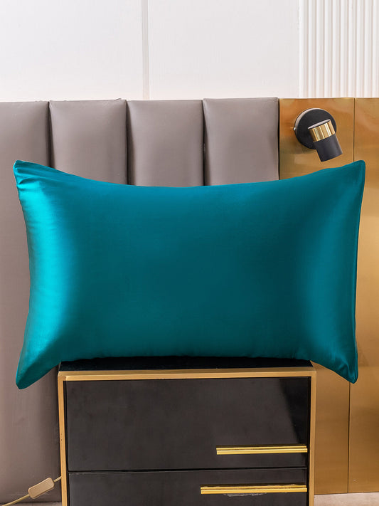 Soft Mulberry Silk Pillow Cover with Hidden Zip - Fesara
