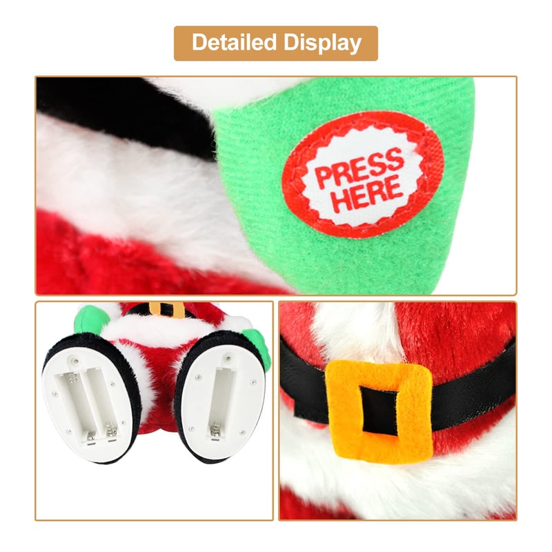 Fun Dancing Santa Claus Figure