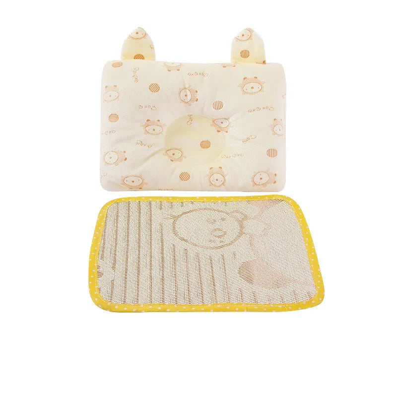 Baby Sleep Support Pillow Set - Soft Ventilated Wedge Pillow