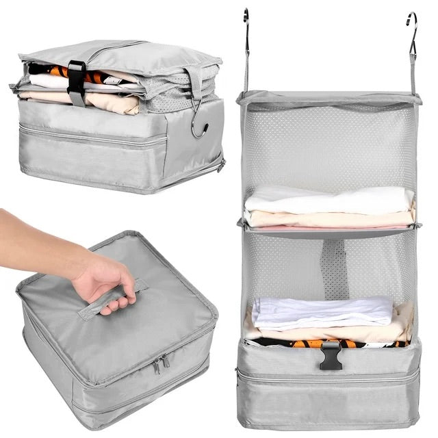 Practical Travel Bag with Expandable Packing Organizer - Fesara