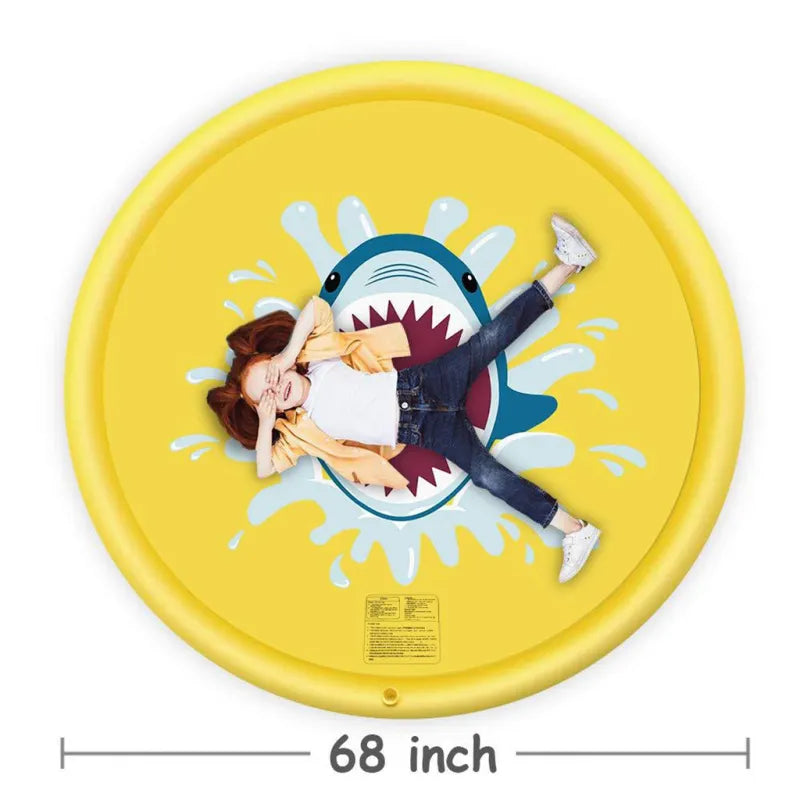 Fun Kids Inflatable Splash Play Mat