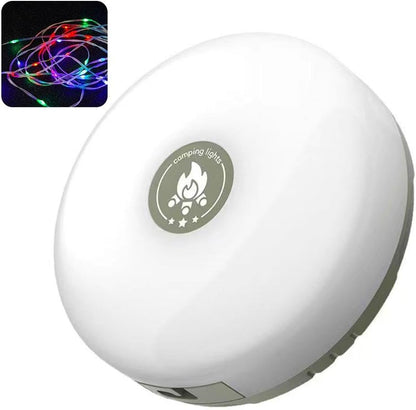 Portable LED Camp Light with USB Recharge and Magnet Base