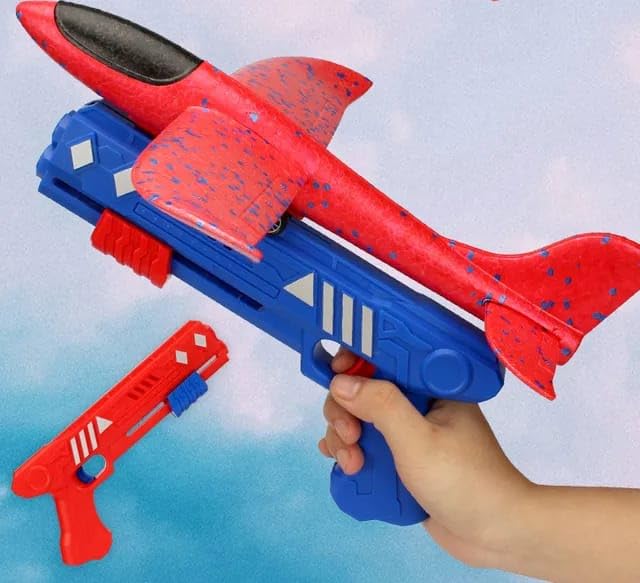 Fun Flying Toy Plane Launcher Set