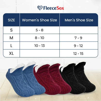 Warm Cozy Grip Slippers Socks