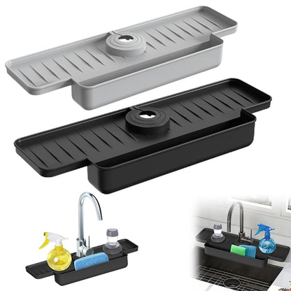Compact Sink Storage Rack Shelf Organizer