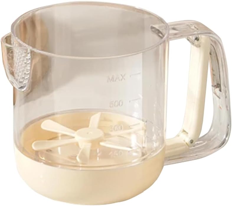 Practical Measuring Cup with Built-In Strainer - Fesara