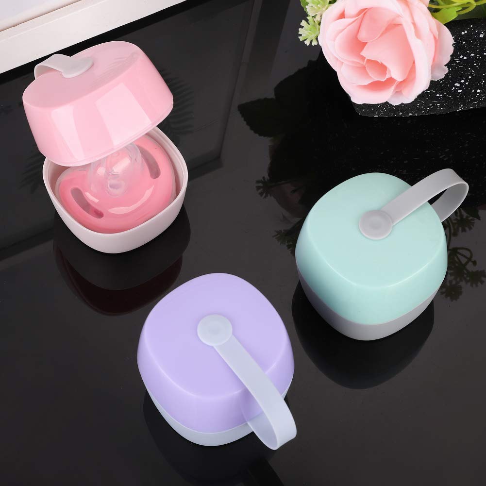 Pacifier Storage Container with Lid - Sanitary Case