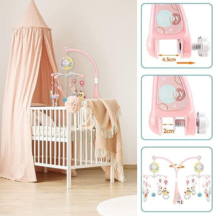 Soothing Baby Mobile with Music and Night Light