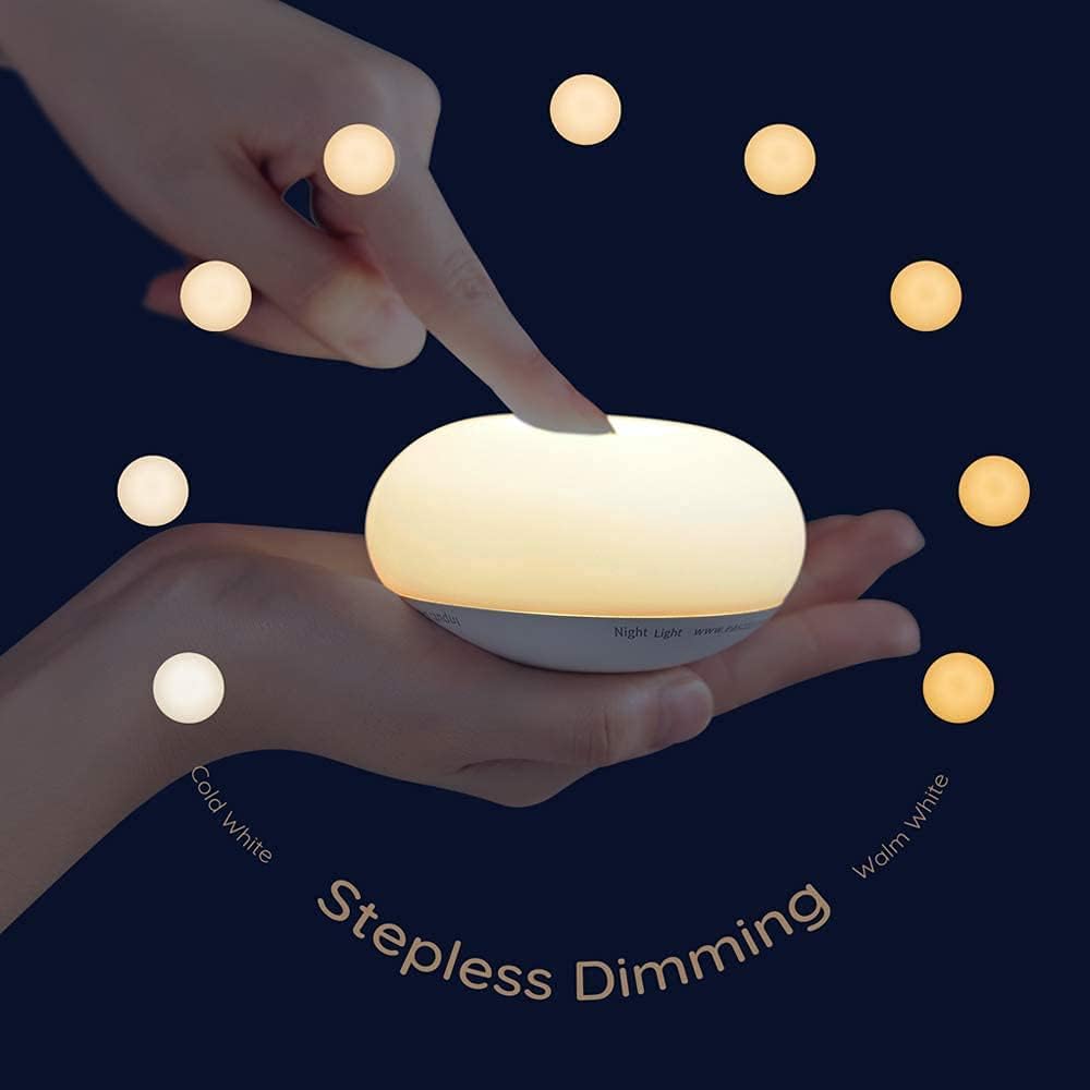Gentle Nursing Night Lamp | Soft Silicone Baby Nightlight