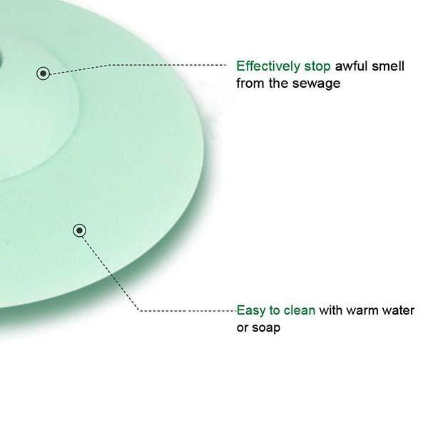 Bathtub Drain Stopper with Hair Catcher Strainer