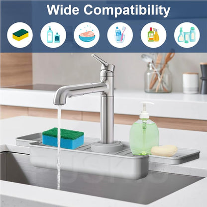 Compact Sink Storage Rack Shelf Organizer