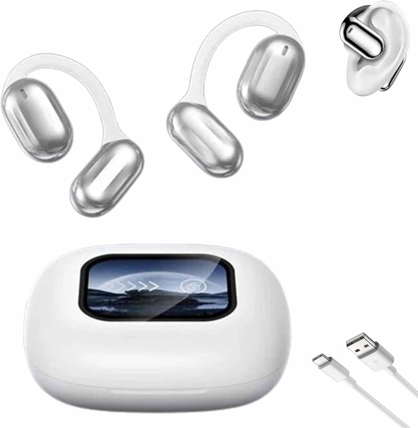 Wireless AI Translation Earbuds