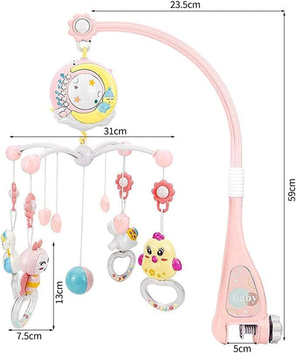 Soothing Baby Mobile with Music and Night Light