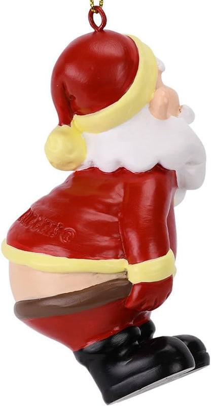Quirky Santa Christmas Tree Ornament