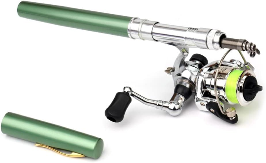 Portable Telescopic Fishing Rod and Reel Set