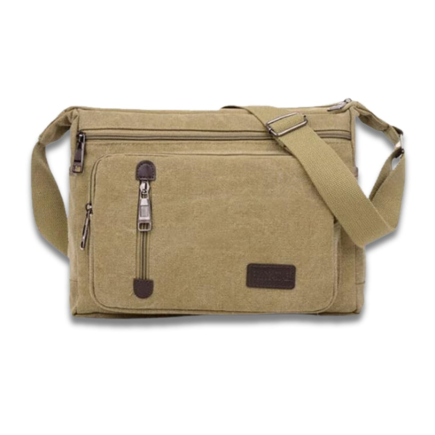 Vintage Style Canvas Crossbody Messenger Bag