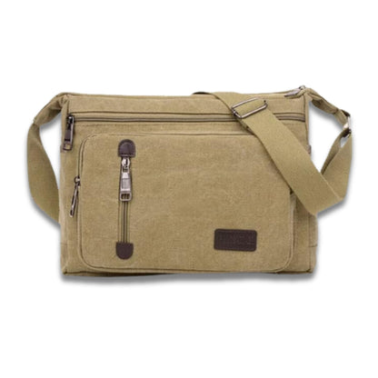 Vintage Style Canvas Crossbody Messenger Bag