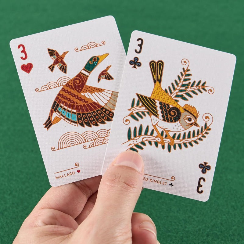 Colorful North American Bird Playing Cards