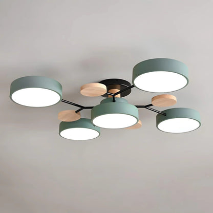 Sleek LED Ceiling Fixture Home Lighting