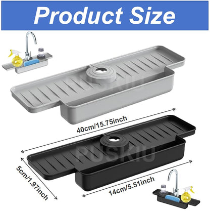 Compact Sink Storage Rack Shelf Organizer