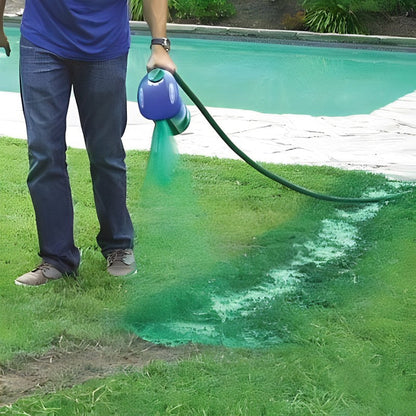 Quick Fix Lawn Grass Seed Spray for Bare Spots