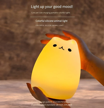 Cute Kids Nightlight Dreamy Kitty