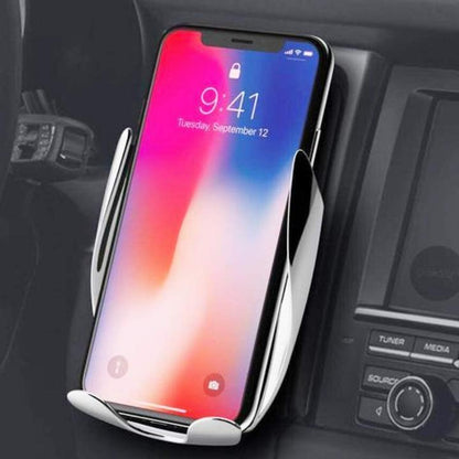 Wireless Car Phone Mount with Auto Charging