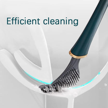 Sanitary Toilet Brush with Wall Holder