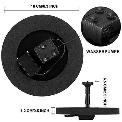 Outdoor Solar Powered Water Fountain Pump