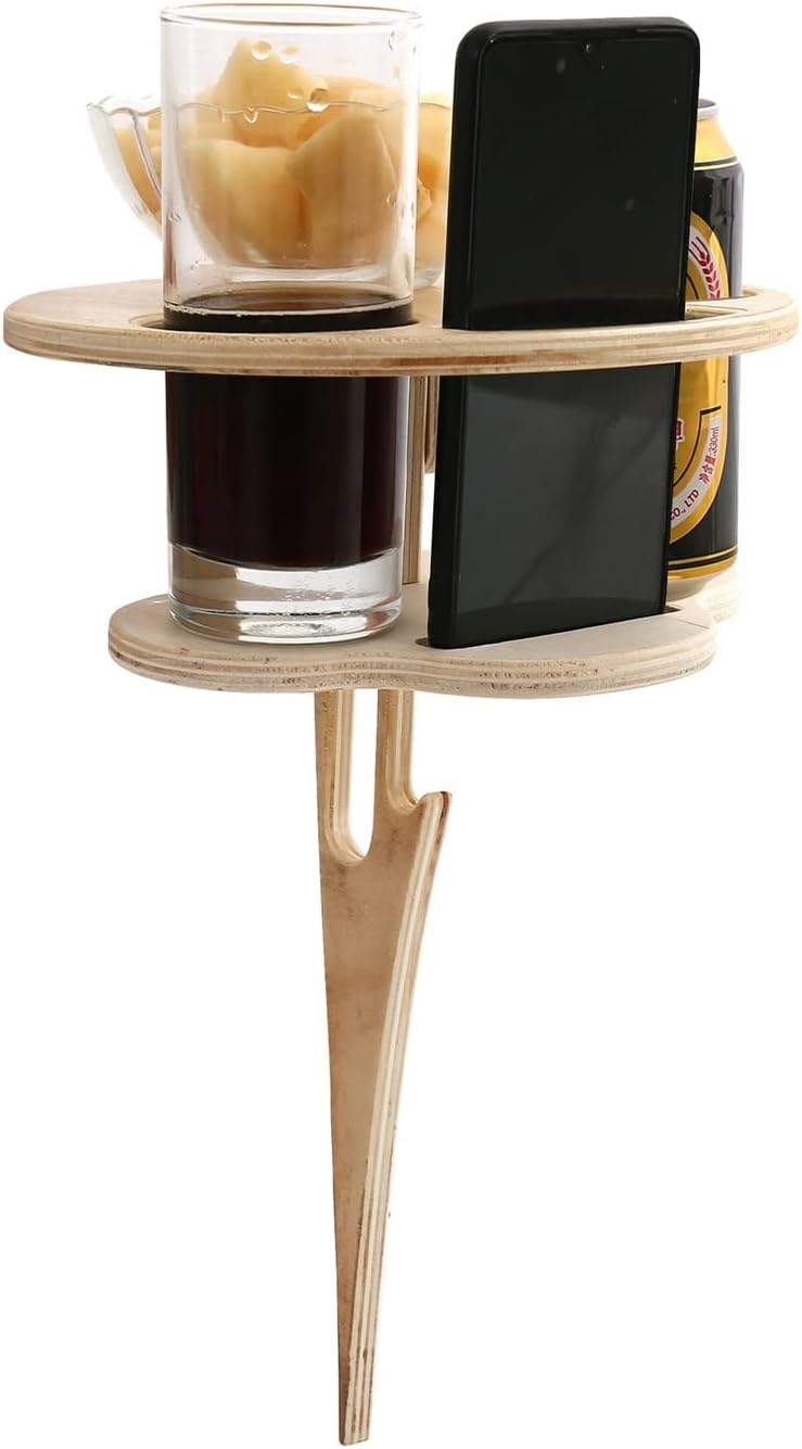 Folding Collapsible Wine Serving Table
