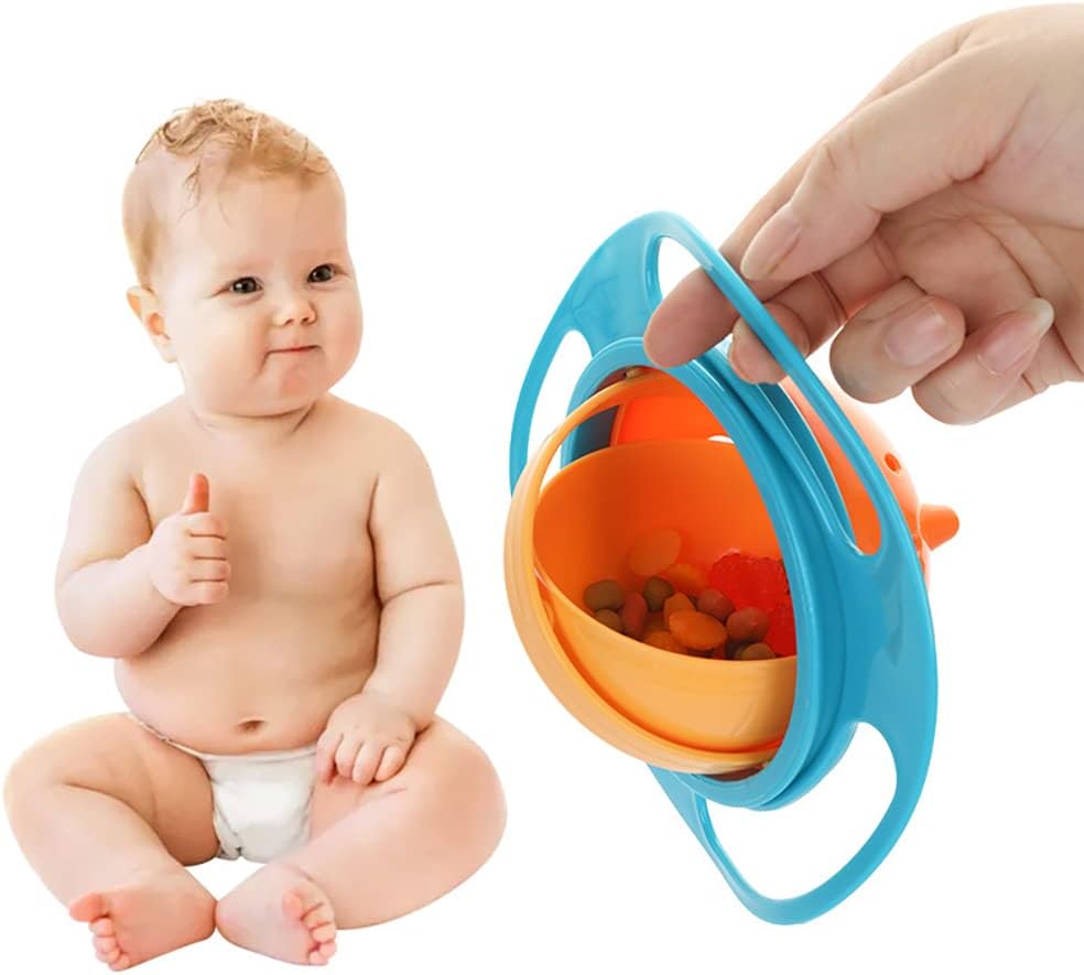 Fesara | Kids Anti-Spill Rotating Feeding Bowl
