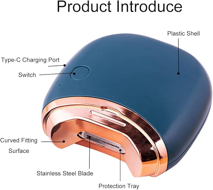 Easy Electric Nail Trimmer - Automatic Clipper for Men Women