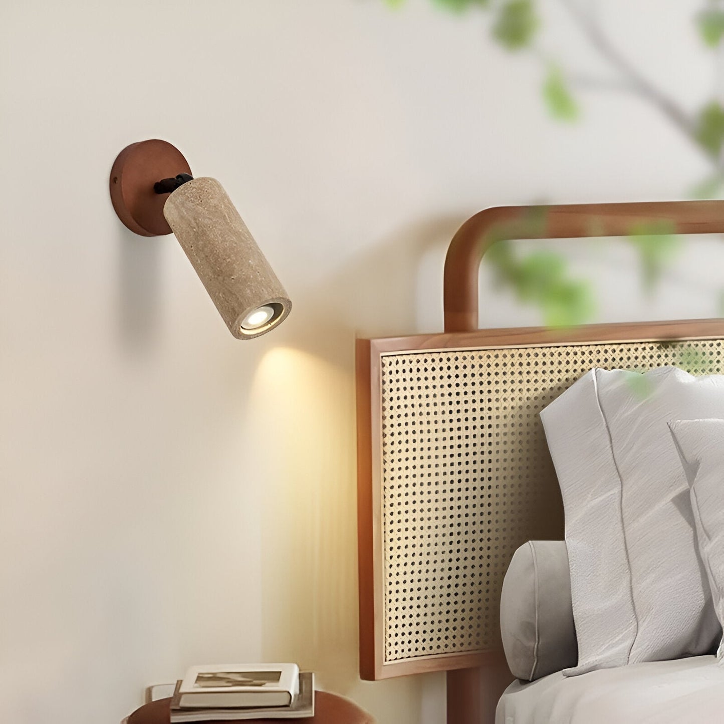 Versatile Wooden LED Wall and Ceiling Light Fixture
