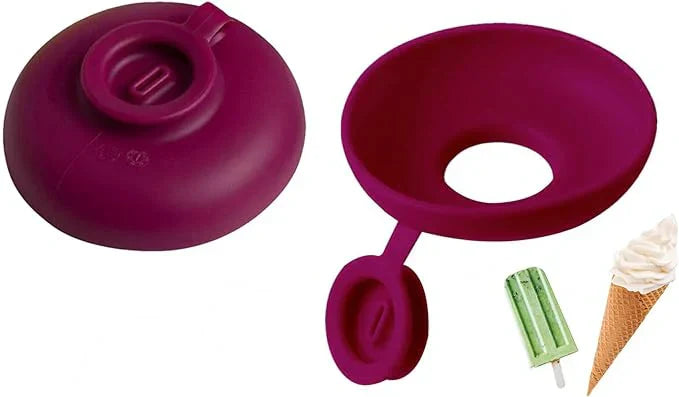 Fun Silicone Ice Cream Cone Holder for Kids