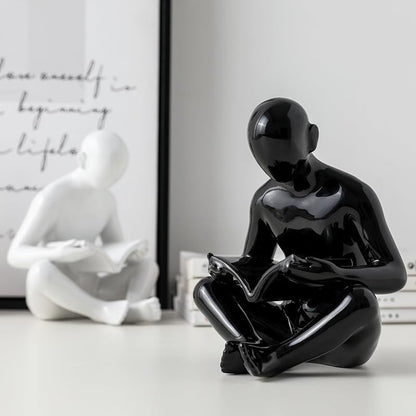 Stylish Bookend Figure for Home Office Decor