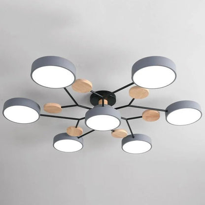 Sleek LED Ceiling Fixture Home Lighting